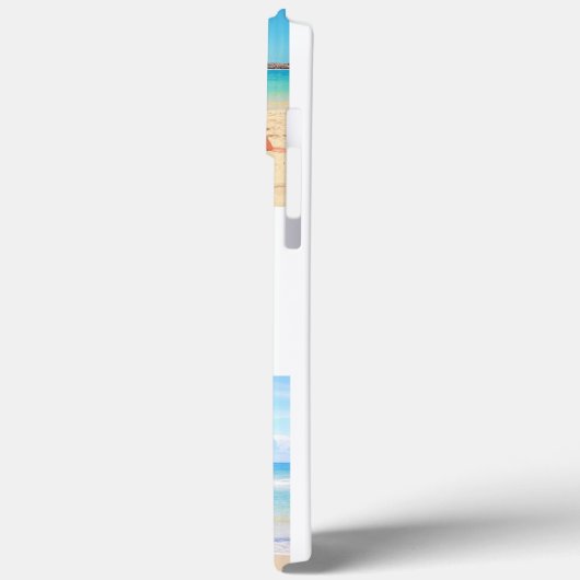 Uw fotocollage iPhone hoesje met aangepaste tekst (Achterkant / Links)