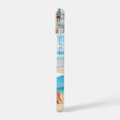 Uw fotocollage iPhone hoesje met aangepaste tekst 15 Case (Linkerkant)