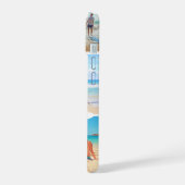 Uw fotocollage iPhone hoesje met aangepaste tekst iPhone 15 Case (Linkerkant)