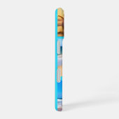 Uw fotocollage iPhone hoesje met aangepaste tekst iPhone 16 Hoesje (Rechterkant)