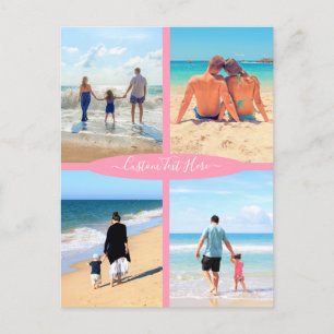 Uw fotocollage Kaarten met aangepaste tekstnaam