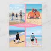 Uw fotocollage Kaarten met aangepaste tekstnaam (Voorkant)