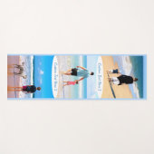 Uw Fotocollage Yoga Mat met aangepaste tekst (Voorkant (horizontaal))
