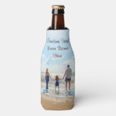 Uw Fotofles Koeler met Aangepaste Tekstnaam (Fles Voorkant)