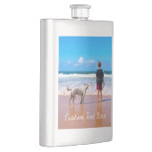Uw fotofles met aangepaste tekst flacon (Rechts)