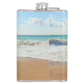 Uw fotofles met aangepaste tekst heupfles (Achterkant)