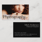 Uw Fotofotografie Visitekaartje t (Voorkant / Achterkant)