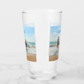 Uw fotoglas met aangepaste tekst glas (Links)