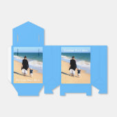 Uw fotogunst of geschenkdoos met aangepaste tekstn bedankdoosjes (Uitgevouwen)