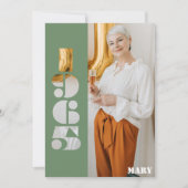 Uw fotojaar 1965 60ste verjaardag Uitnodiging (Voorkant)