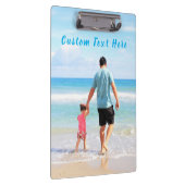 Uw fotoklembord gepersonaliseerd met aangepaste te klembord (Rechts)