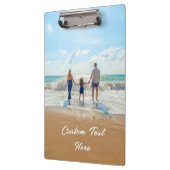 Uw fotoklembord met aangepaste tekst klembord (Links)