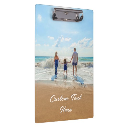 Uw fotoklembord met aangepaste tekst klembord (Rechts)