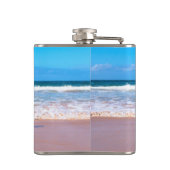 Uw Fotokolf voor huisdieren met aangepaste tekst Heupfles (Achterkant)