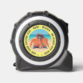 Uw fotolintmeter cadeau met aangepaste tekst rolmaat (Voorkant)