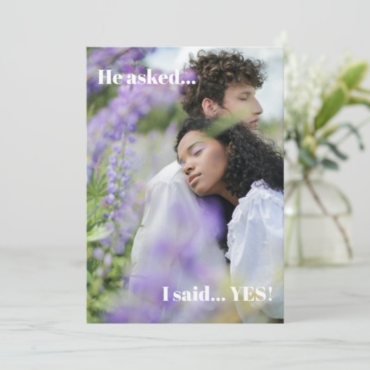 Uw Fotopagina Groene Uitnodiging van de Partij van (Staand voorkant)