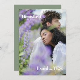 Uw Fotopagina Groene Uitnodiging van de Partij van