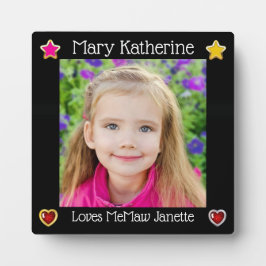 Uw fotoplaque fotoplaat