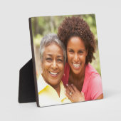 Uw fotoplaque fotoplaat (Voorkant)