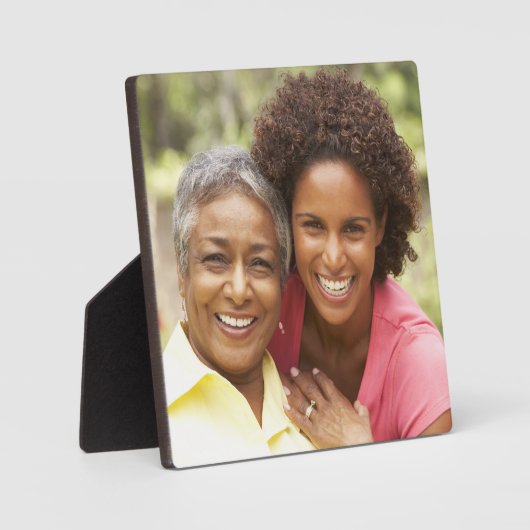 Uw fotoplaque fotoplaat (Voorkant)