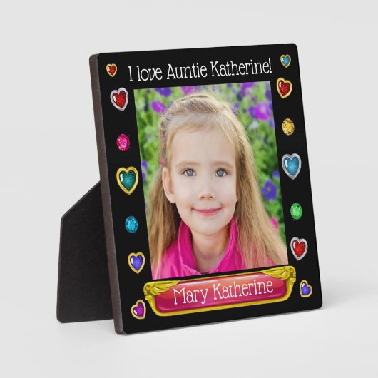 Uw fotoplaque fotoplaat (Voorkant)