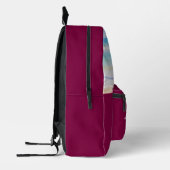 Uw fotorugzak met aangepaste tekst en kleuren bedrukte rugzak (Links)