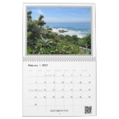 Uw foto's 20XX Zakelijk logo QR-code muur Kalender (Feb 2027)