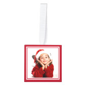 UW FOTO'S aangepast kerstversiering Decoratie (Voorkant)