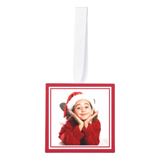 UW FOTO'S aangepast kerstversiering Decoratie (Voorkant)