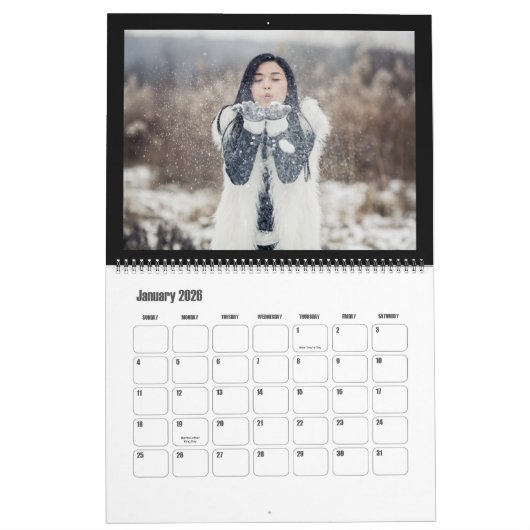 UW FOTO'S aangepaste kalender (OM HET EVEN WELK JA (Jan 2026)