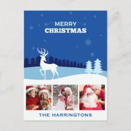 UW FOTO'S aangepaste kerst briefkaart