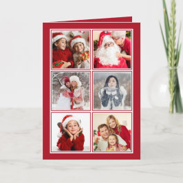 UW FOTO'S aangepaste kerst wenskaart Feestdagen Kaart