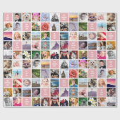 Uw foto's | Aangepaste oma 51-Afbeelding Collage G Cadeaupapier (Vlak)