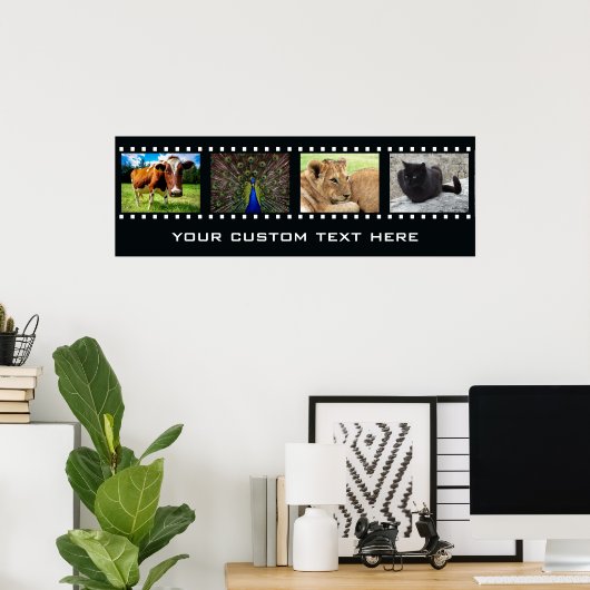 UW FOTO'S aangepaste sjabloon poster (Thuiskantoor)