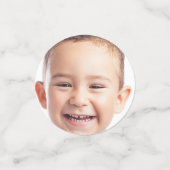 UW FOTO'S aangepaste tafel confetti (Kleine voorkant)