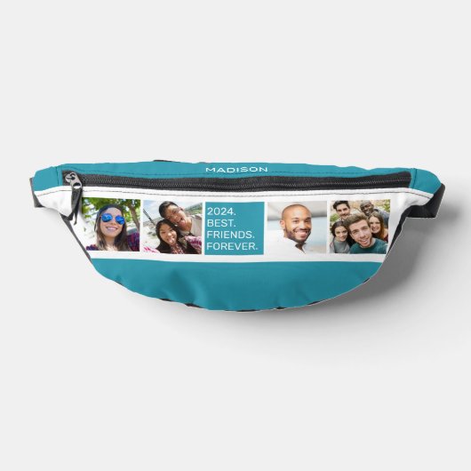 UW FOTO'S & aangepaste tekst Heuptasje (Liggend)