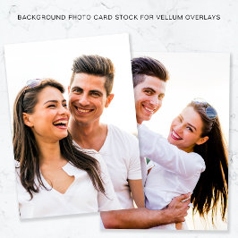 Uw foto's achtergrond voor Vellum Overlay Kaart