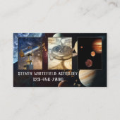 Uw Foto's Celestial SciFi Astrologer Visitekaartje (Voorkant)