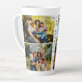 UW foto's en aangepaste tekst latente mok (Linkerhoek)