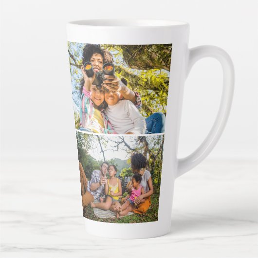 UW foto's en aangepaste tekst latente mok (Rechts)