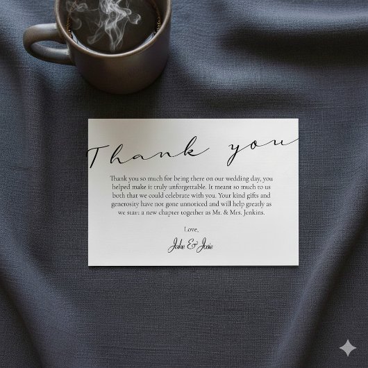 Uw foto's en herinneringen QR code bruiloft Bedankkaart