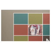 UW FOTO'S EN MONOGRAM aangepaste fabric Stof (Fat Quarter)