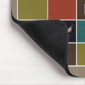 UW FOTO'S EN MONOGRAM aangepaste mousepad Muismat (Hoek)