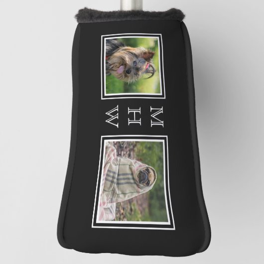 UW FOTO'S EN MONOGRAM putter cover (Draai 90)