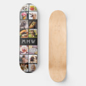 UW FOTO'S EN MONOGRAM-skateboards Skateboard (Voorkant)