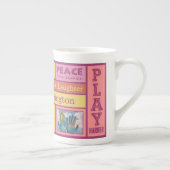 UW FOTO'S EN NAAM aangepaste room mok (Rechts)