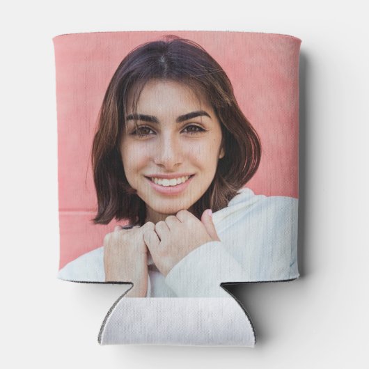 UW Foto's en tekst "MISSING PERSON" Blikjeskoeler (Achterkant)