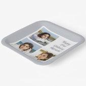 UW foto's en tekst Papieren Bordje (Gebogen)