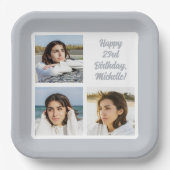 UW foto's en tekst Papieren Bordje (Voorkant)