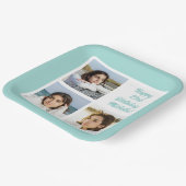 UW foto's en tekst Papieren Bordje (Gebogen)